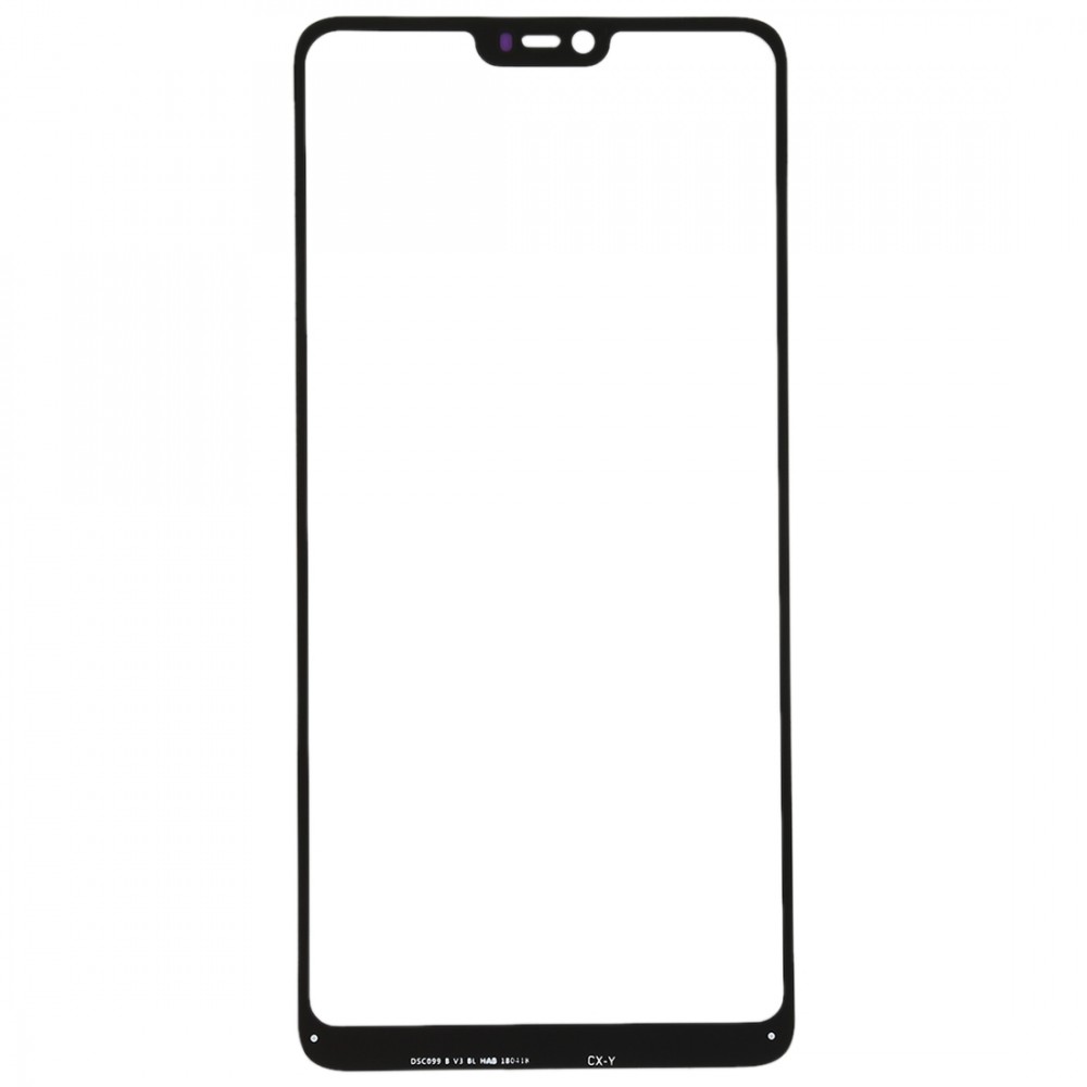 Front Screen Outer Glass Lens for OPPO A3 (Black) Oppo Replacement Parts Oppo A3